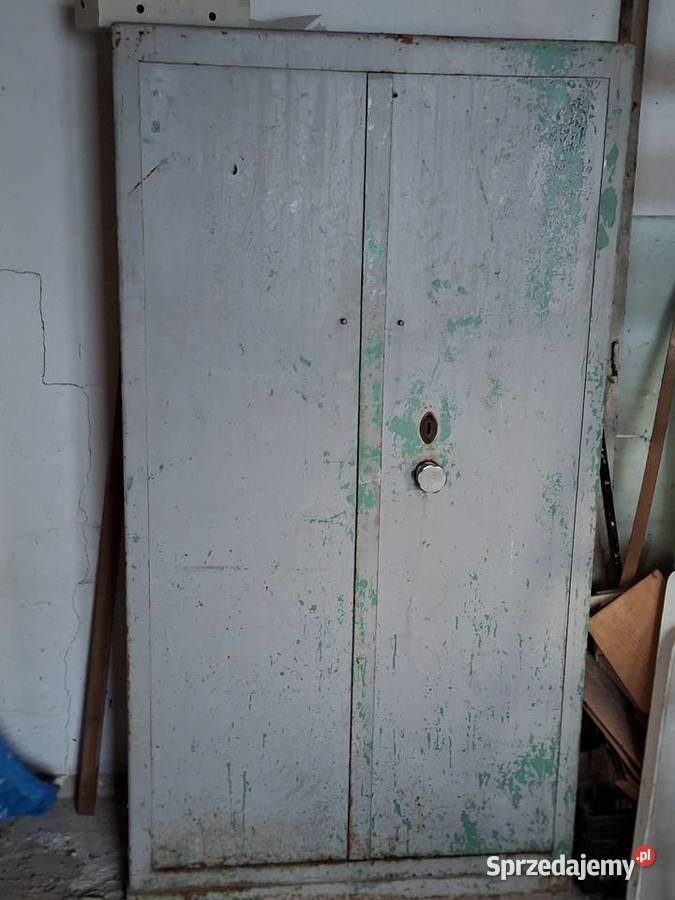 Sprzedam metalową szafę pancerną wewnątrz lubelskie Włodawa