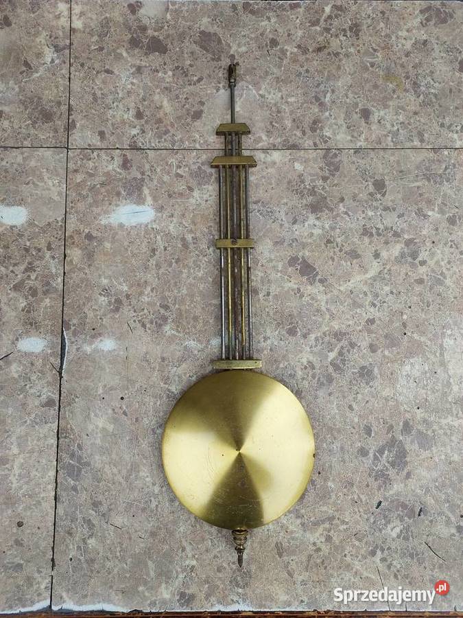 654 Wahadło rusztowe starego zegara Junghans 10 pomorskie