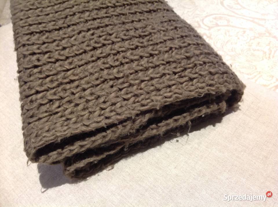 Duży Szal Komin Wełniany Nowa Sól