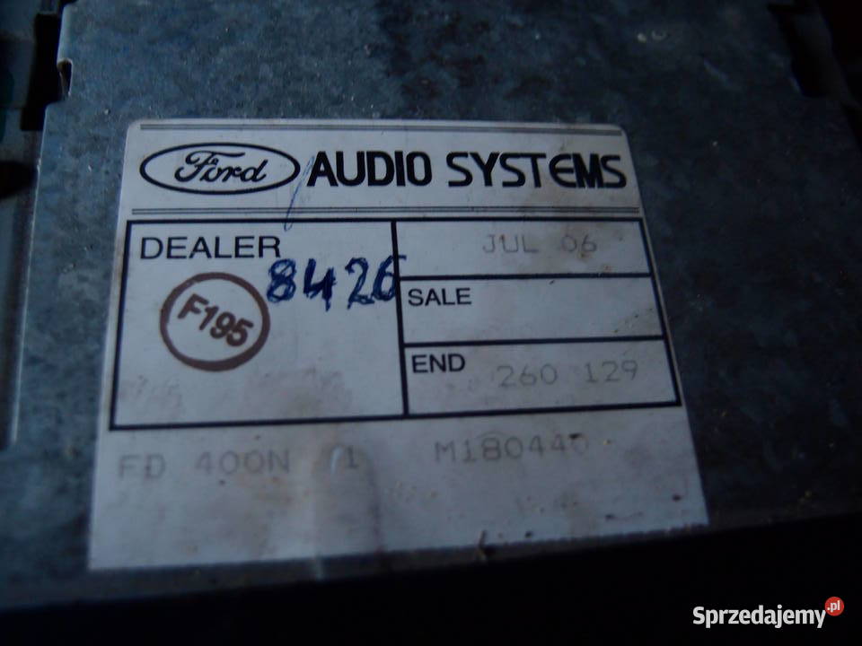 Radioodtwarzacz Ford Focus mk1 Radio CD łódzkie Łódź sprzedam