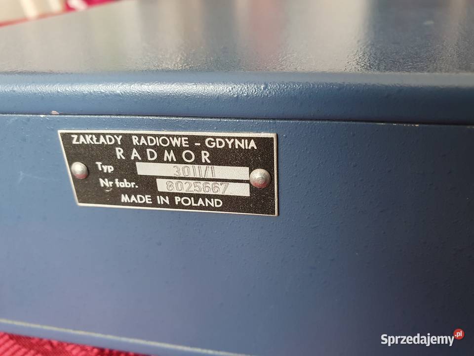 Stara zabytkowa radiostacja radiotelefon Unitra pomorskie Kępice