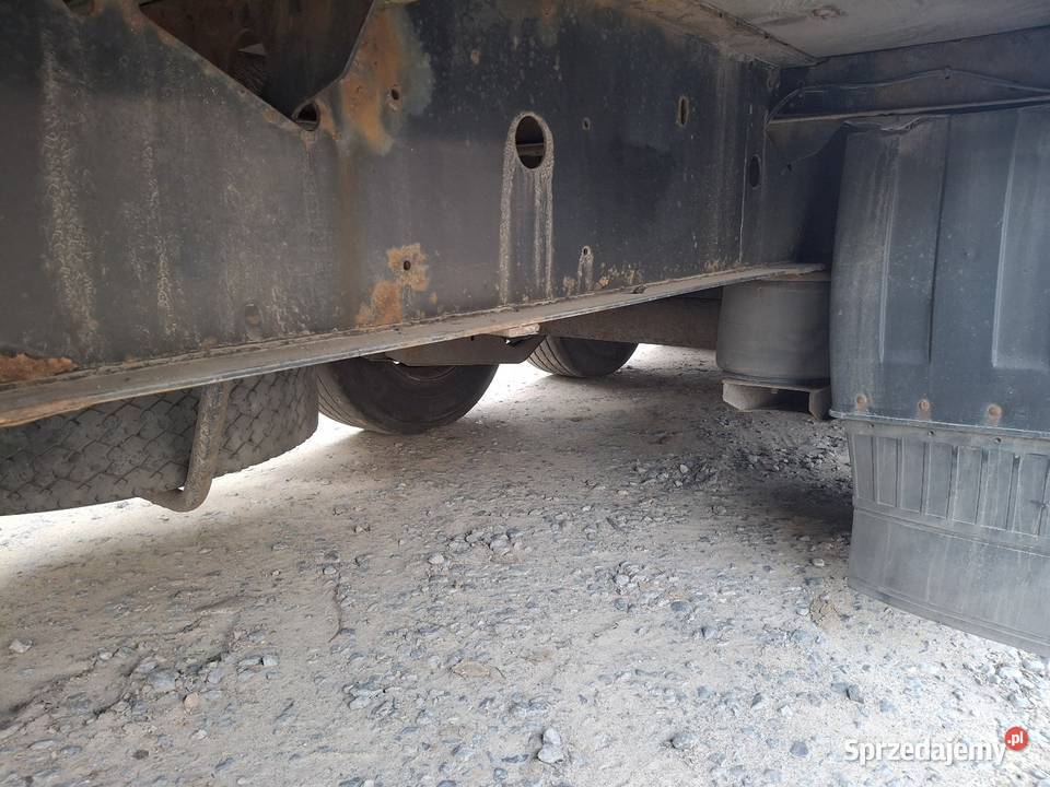 Naczepa firanka krone osie Saf wahacz intrax 40kg Krzywda