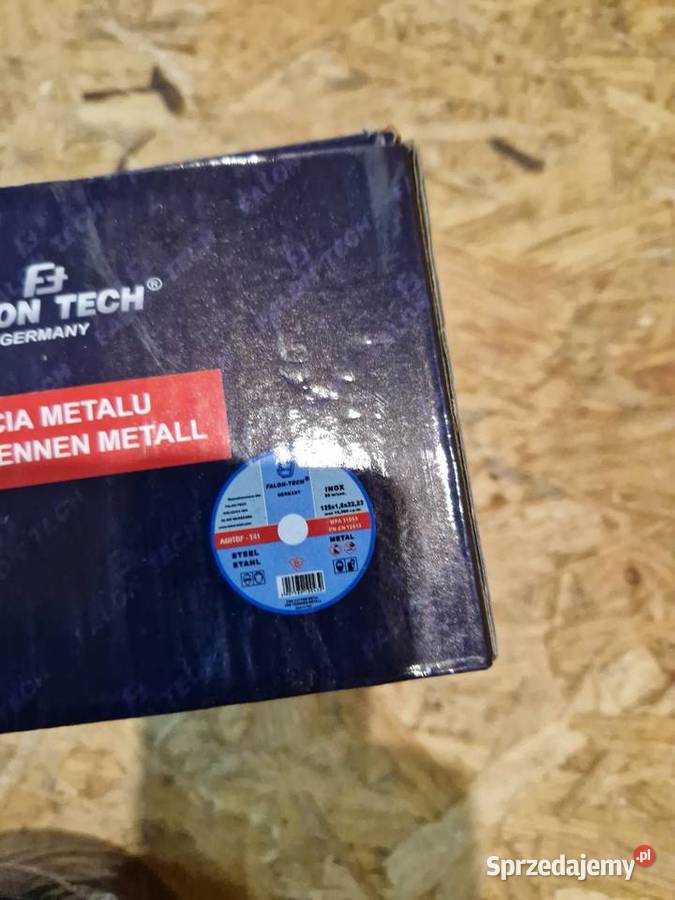 FALON TECH TARCZA TARCZE DO METALU 125x16mm Głogowa
