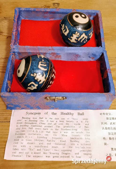 Stare chińskie kulki Qigong lecznicze warmińsko-mazurskie Olsztyn