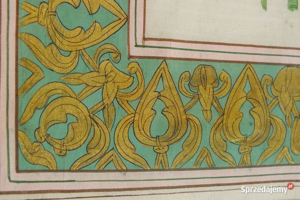 Obraz malowany na jedwabiu Lubin