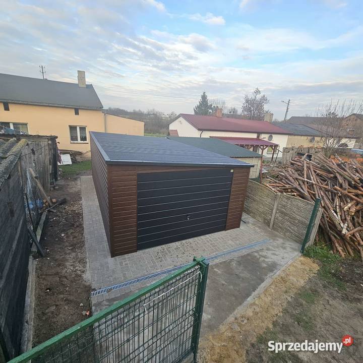 Garaż blaszany blaszak wiata schowek magazyn Kalisz