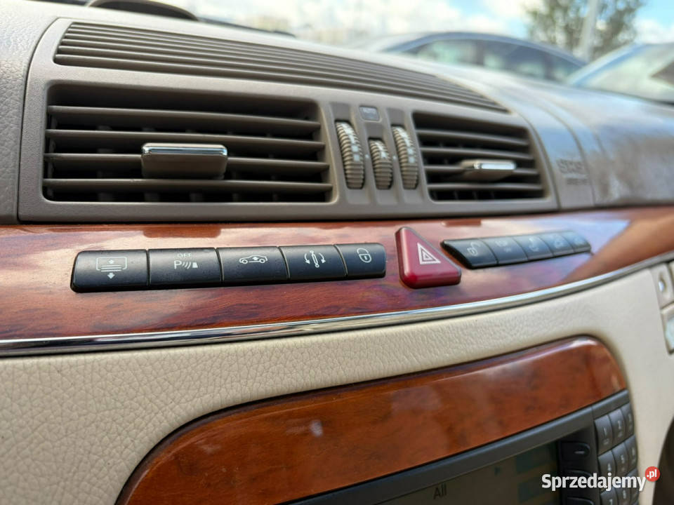 Mercedes S 320 super stan zarejestrowana W220 Lębork