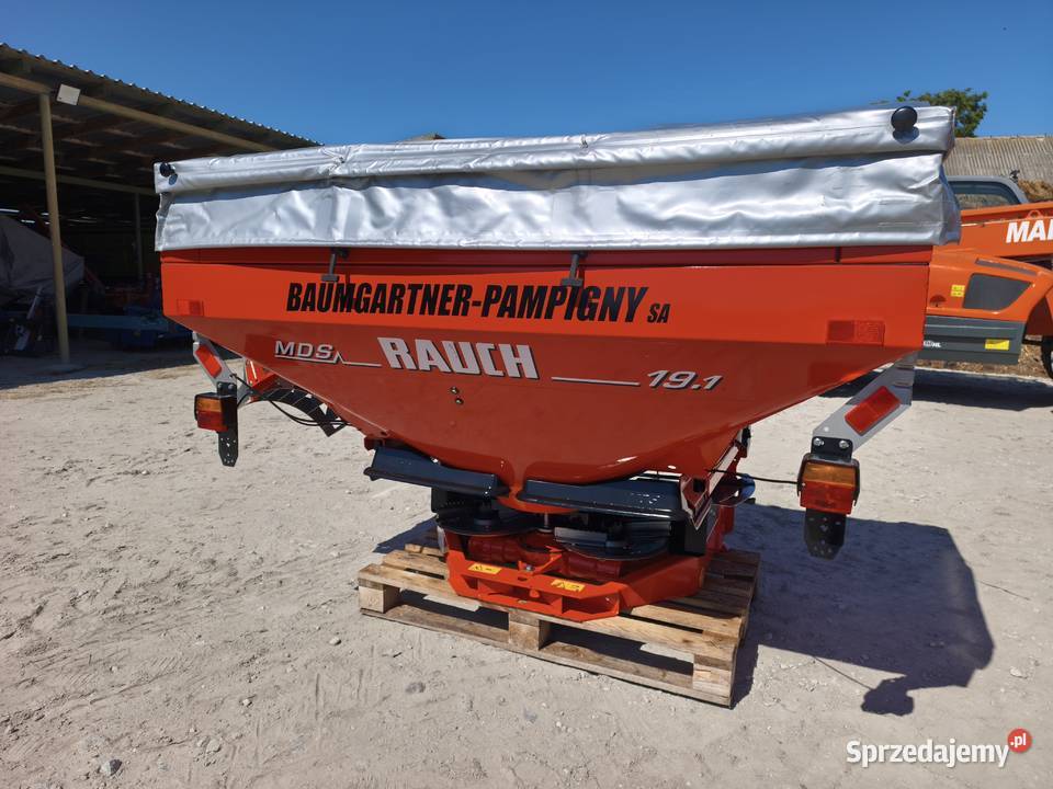 Rozsiewacz RAUCH KUHN mds 191 z limiterem Rozsiewacze nawozów