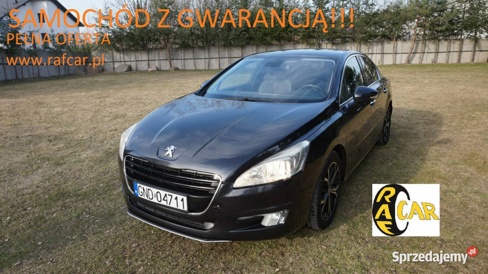 Peugeot 508 super stan Gwarancja I 20102018 komputer pokładowy