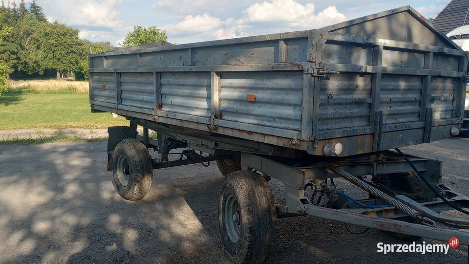 Przyczepa rolnicza d 47 wywrotka Słomniki