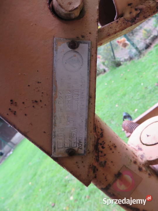 Pług 2 skibowy Unia Grudziądz Rolnictwo Kałuszyn