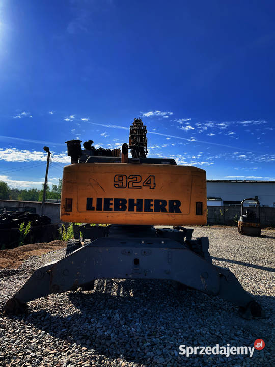 Koparka Liebherr 924C Litronic Biznes i Przemysł Tarnowskie Góry