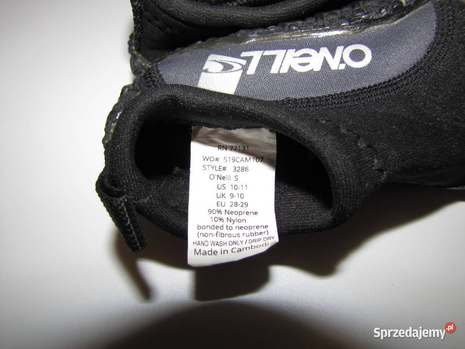 Buty Dziecięce Neoprenowe ONeill Reactor Reef Surfing, windsurfing, kitesurfing Olsztyn sprzedam
