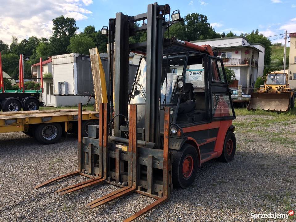 Linde GRUMA H60 Udźwig 6 TON regulowane widły