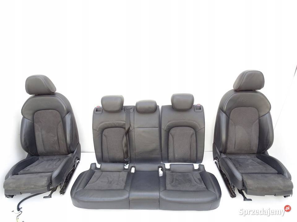FOTELE FOTEL KANAPA KOMPLET SKÓRA AUDI Q3 8U