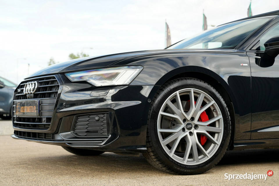 Audi A6 SLINE skóra FUL LED kamery 360 grzane czujnik martwego pola Otmuchów sprzedam