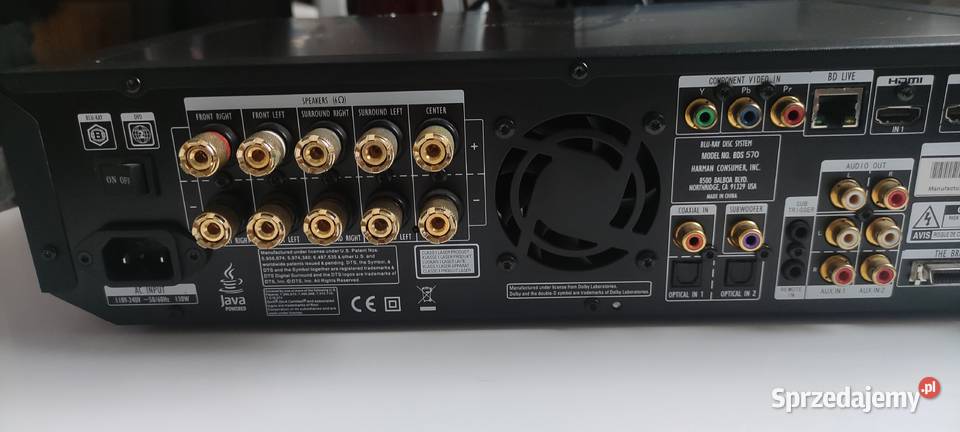 Amplituner HarmanKardon BDS 570 Kutno sprzedam