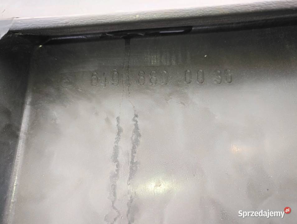 MERCEDES SK SPOJLER ZDERZAKA ORYGINAL 6498800030 Karoseria Kargowa