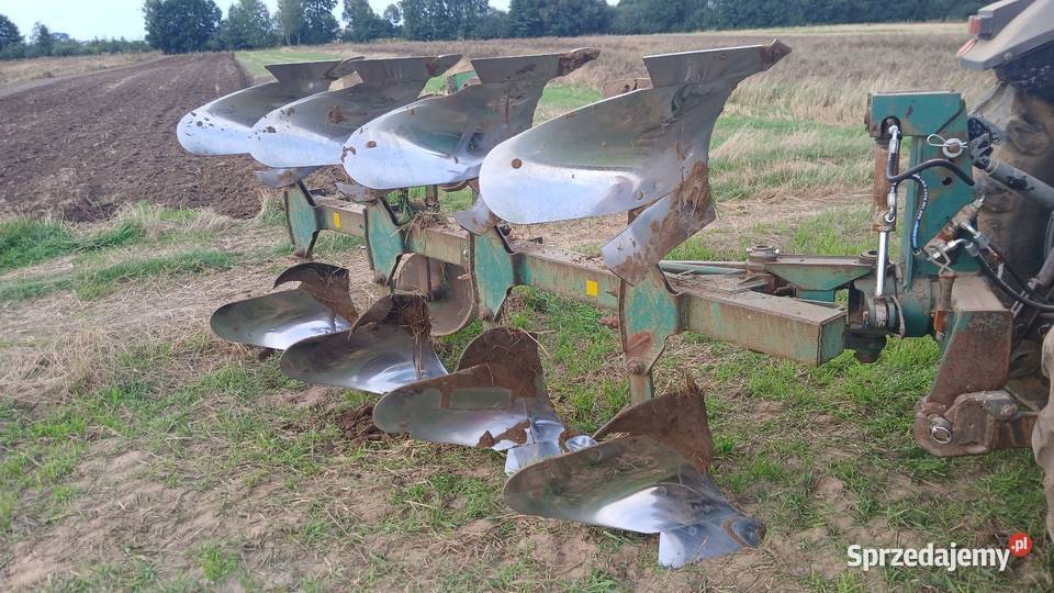 Pług obrotowy 4 skiby 211 31 Agrozet Sukov nieuszkodzony Pługi Wieluń