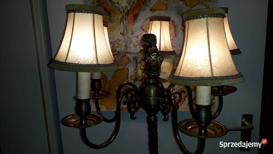 Unikatowa lampa podłogowa Amsterdam 1930 Szczecin sprzedam