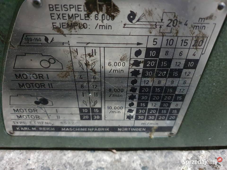 Posuw rolkowy Holzher holz 6 rolek Sidzina