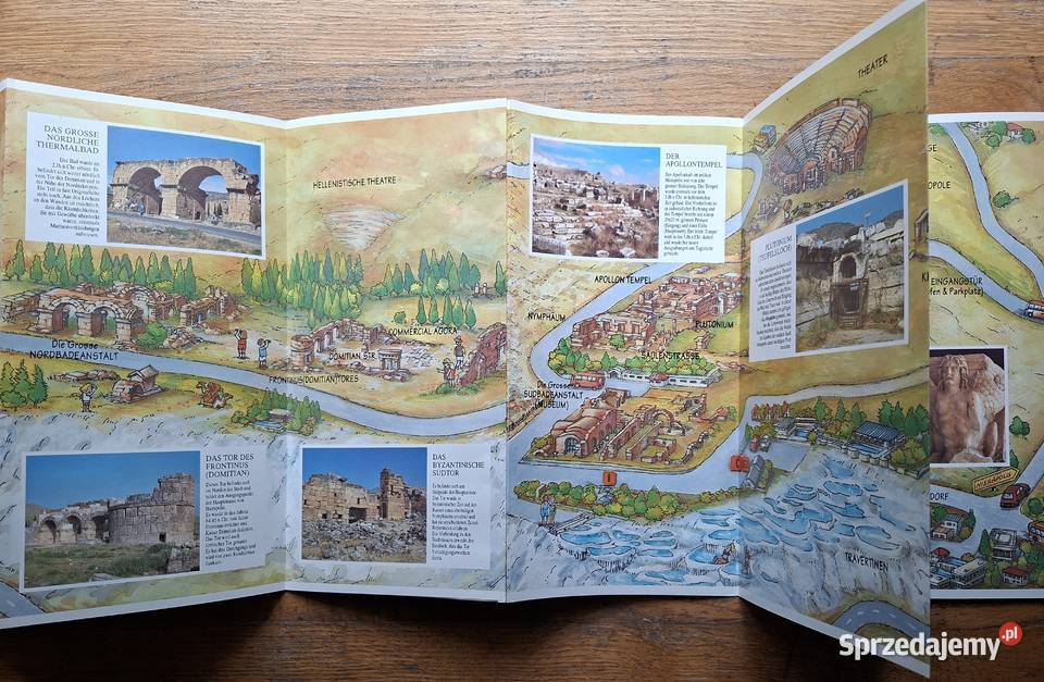 Turcja Hierapolis Pamukkale Natur Geschicte Kraków