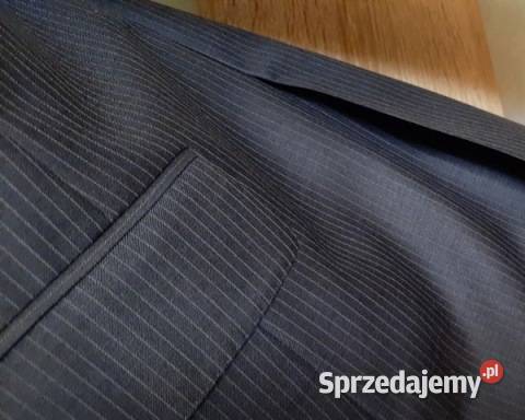 Marynarka wełna ciemny szary na 182 stan idealny sprzedam