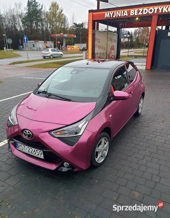 Toyota Aygo Selection XCITE Magenta 2018 r Alwernia
