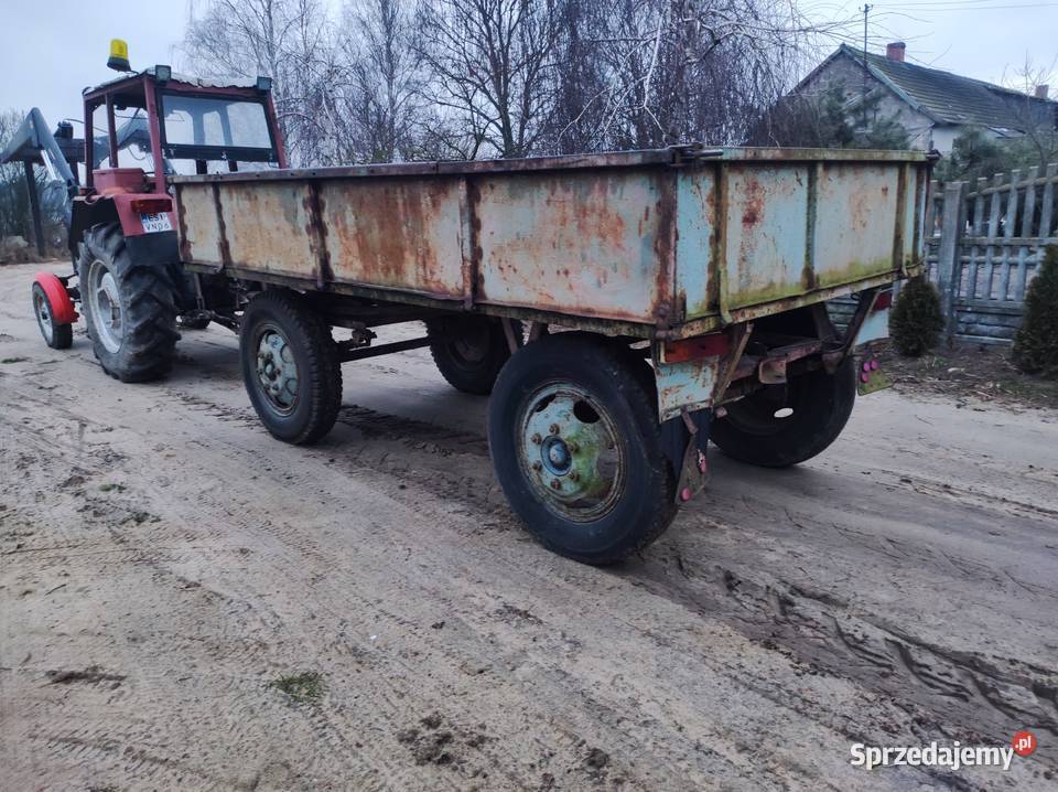 PRZYCZEPA ROLNICZA nieuszkodzony Złoczew