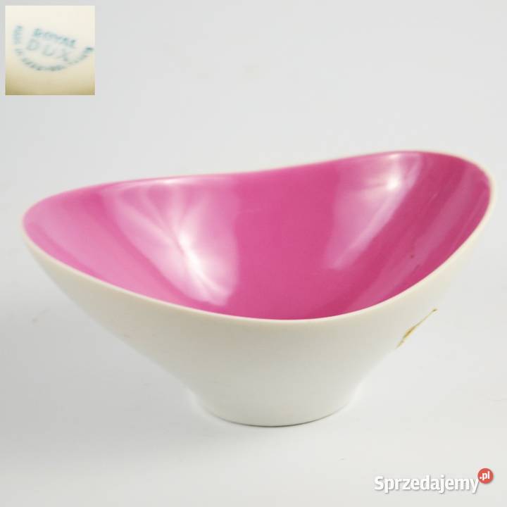 Salaterka miseczka różowa Royal Dux styl Warszawa
