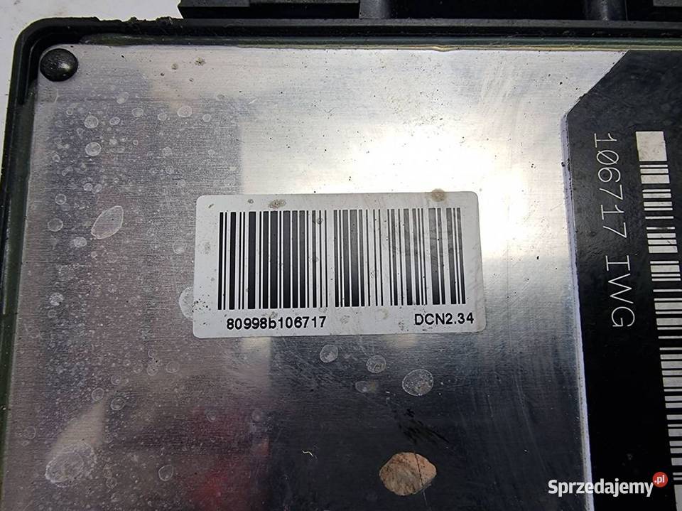 KOMPUTER CITROEN BERLINGO 9651850580 osobowe