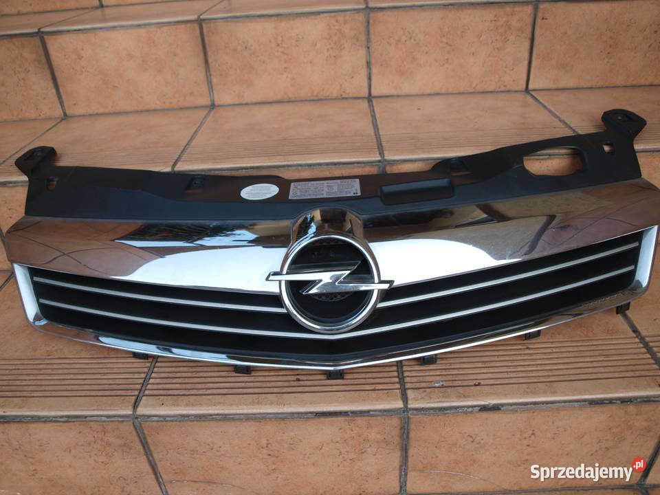 Opel Astra H grill chrom atrapa przód 2007 2012r osobowe Atrapy Kalisz