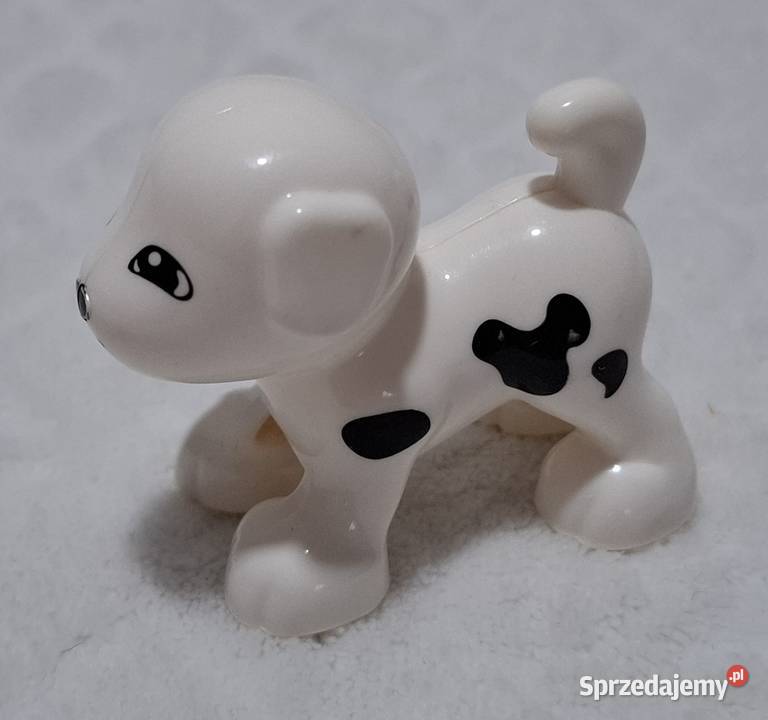 Figurka pies piesek dalmatyńczyk 57 klocki Czeladź sprzedam