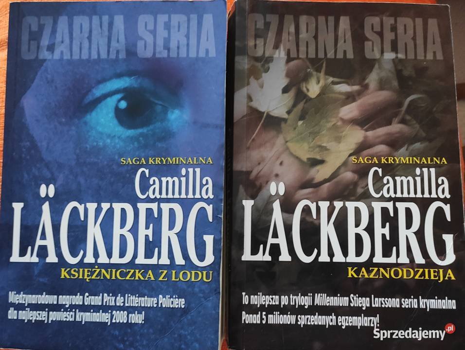Lackberg- thriller z wątkiem obyczajowym i psychologicznym