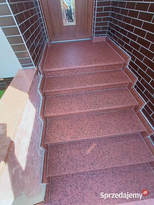 Schody granitowe nagrobki parapety Katowice