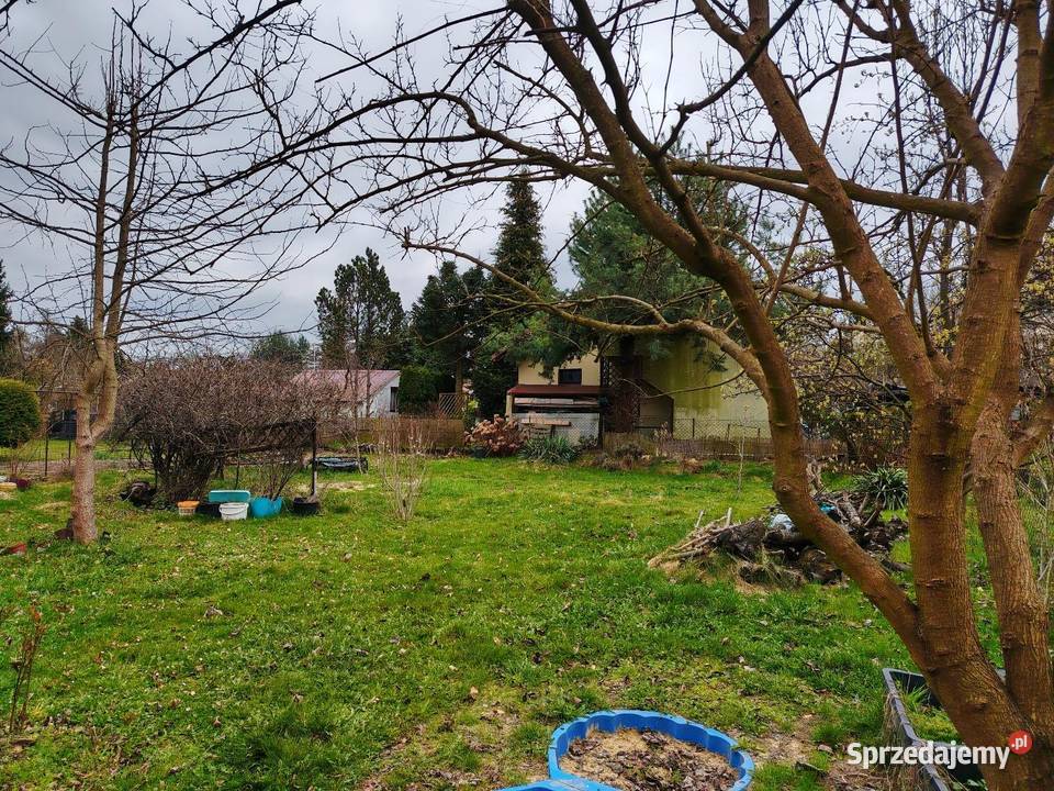 OKAZJA Domek 35m 15m Taras DZIAŁKA 4 ARY ROD siatka
