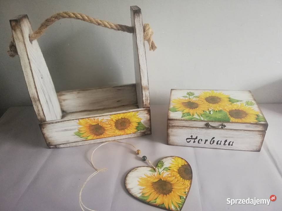 Skrzynka na kwiatek nosidło różne wzory prezent Kędzierzyn-Koźle