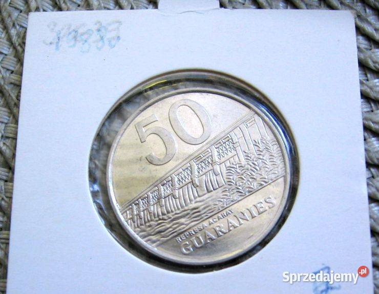 Paragwaj 50 Guaranies 1988r
