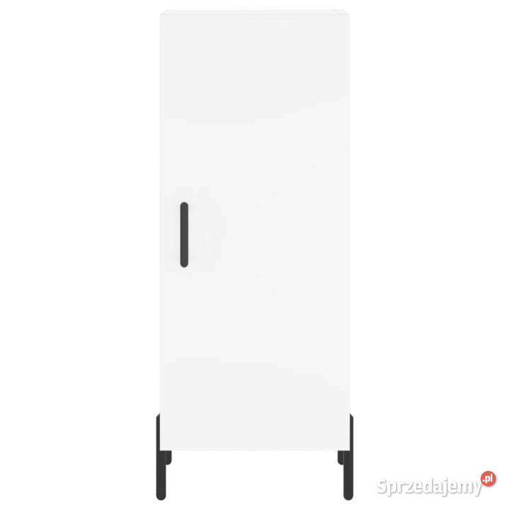 Wysoka szafka biała 345x34x180 materiał sprzedam