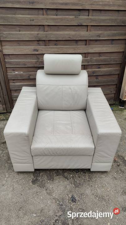 Komplet skórzany Meblomak kanapa z funkcją Sofy i kanapy Warszawa