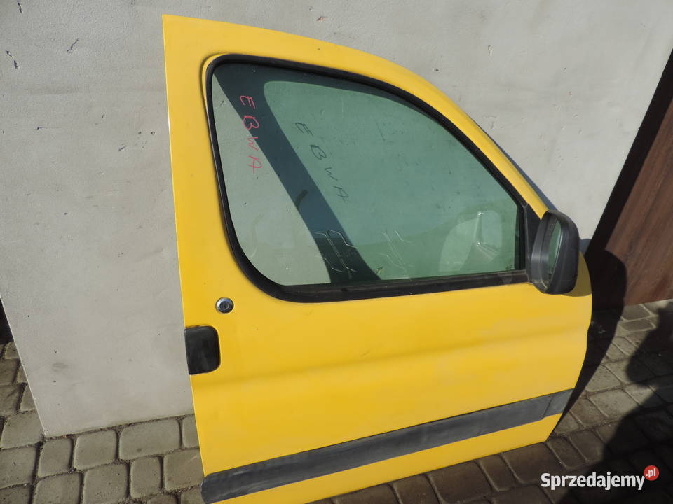 PEUGEOT PARTNER 1 EBWA DRZWI PRAWE PRZEDNIE małopolskie Nowy Sącz
