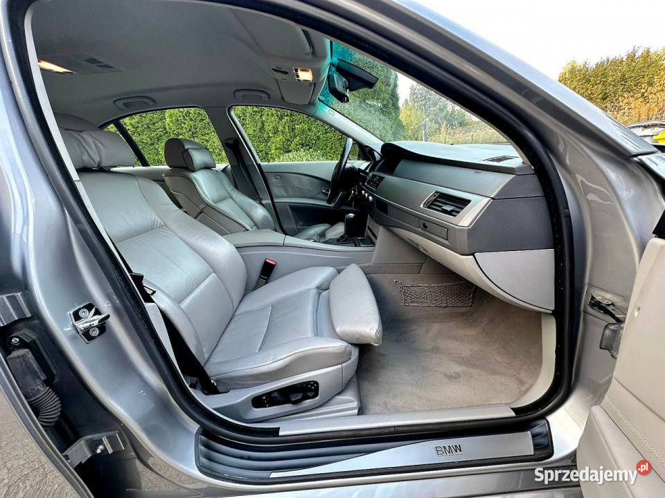 BMW 530 BMW E60 530i m54b30 231 Automat Komforty możliwa zamiana Wrocław