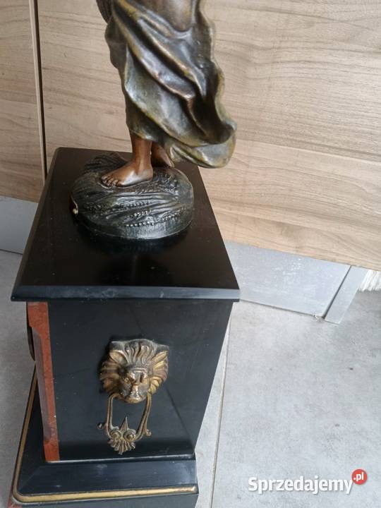 zegar kominkowy figuralny Fałków