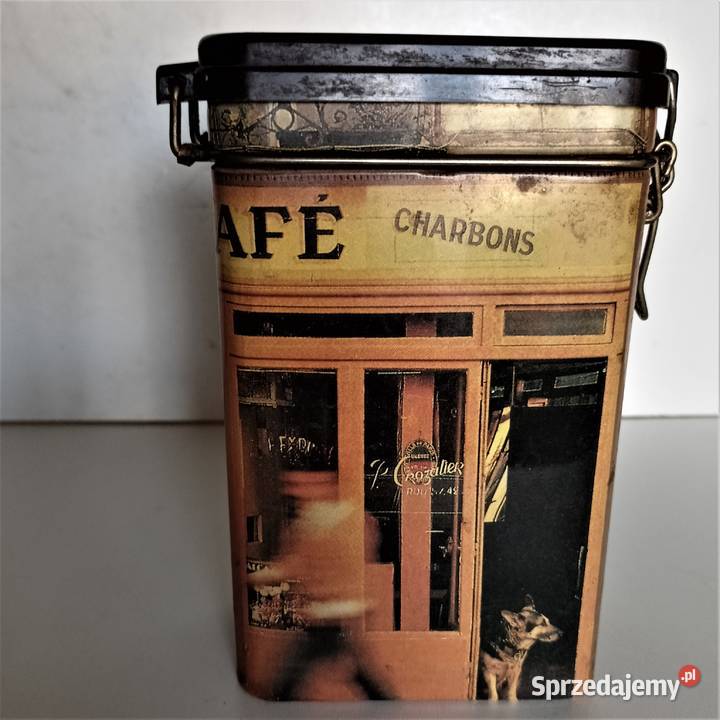 Puszka dekoracyjna przyprawy Korona vintage Łódź