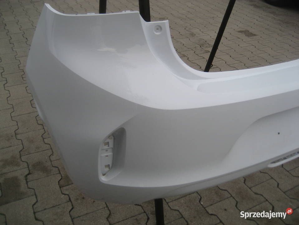 opel corsa f 1923r zderzak tył bez pdc biały Rakoniewice