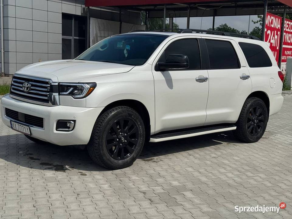 Toyota Sequoia 57 V8 LIMITED RESTYLING LPG 4x4 ASR (kontrola trakcji) małopolskie Kraków