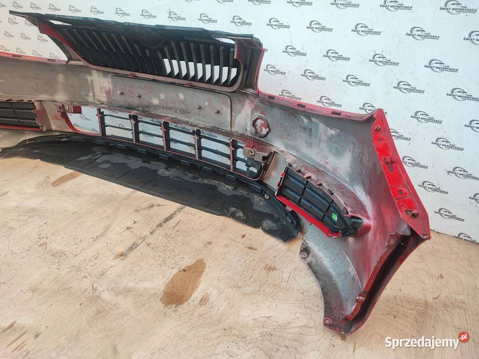 SKODA FABIA II LIFT 13r zderzak przód świętokrzyskie Kielce sprzedam