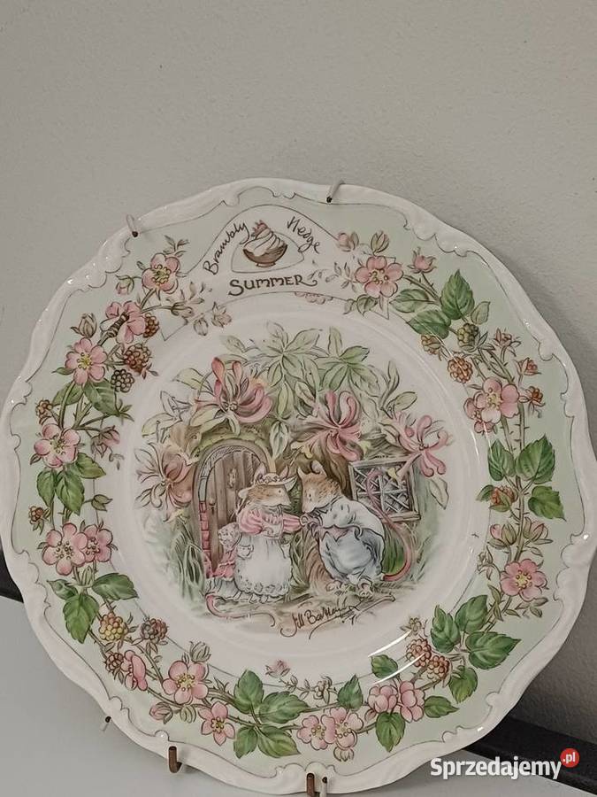 vintage talerze dekoracyjne małopolskie Nowy Targ sprzedam