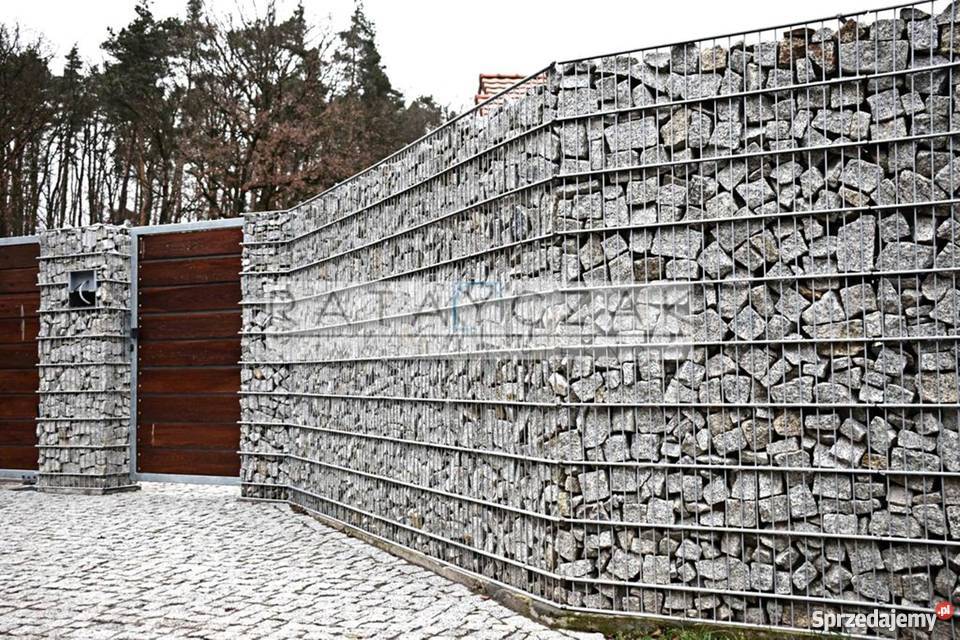 Gabiony Gabion 060x200m Ogrodzenie Murek Mała Toruń sprzedam
