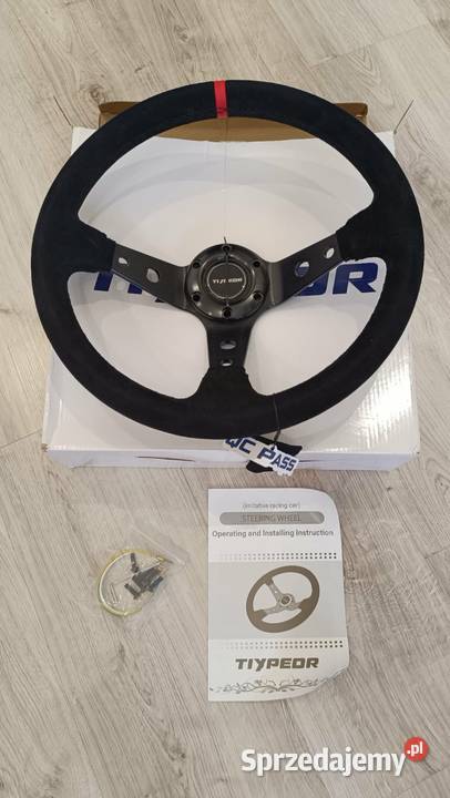 Kierownica uniwersalna sportowa 350mm fiat 126p Kierownice sportowe